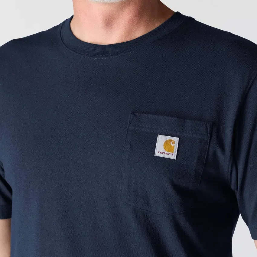 Ikonisk K87 T-shirt til mænd med løs pasform og lomme