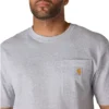 Ikonisk K87 T-shirt til mænd med løs pasform og lomme