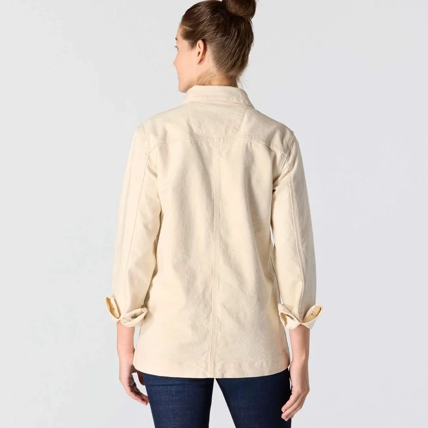 Ikonisk stretch-Chore Coat til kvinder