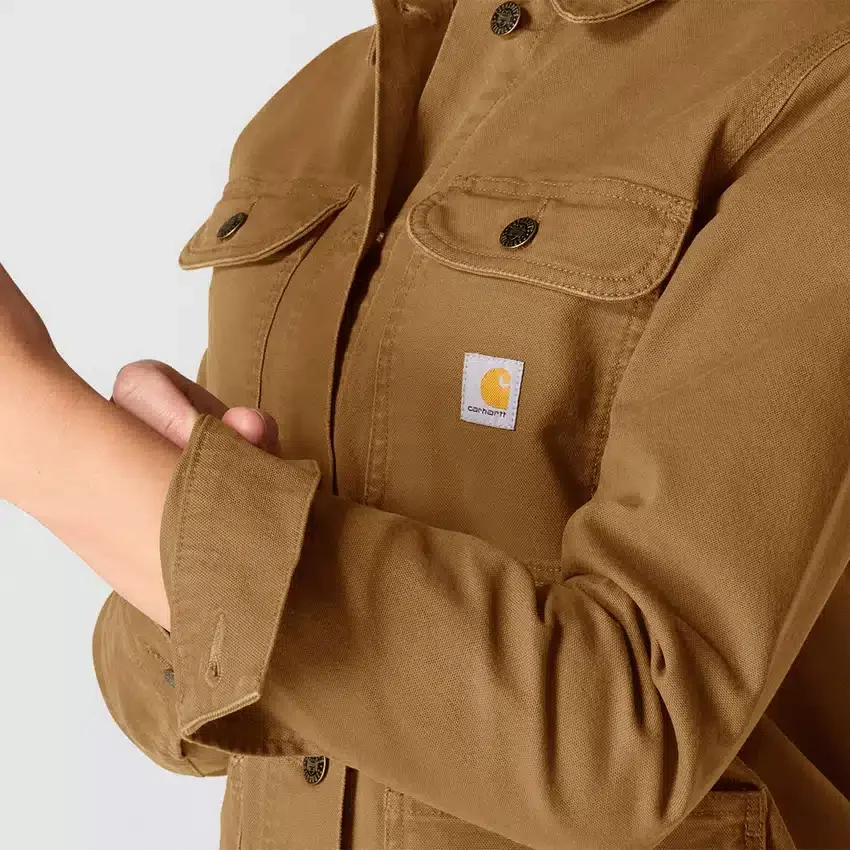 Ikonisk stretch-Chore Coat til kvinder