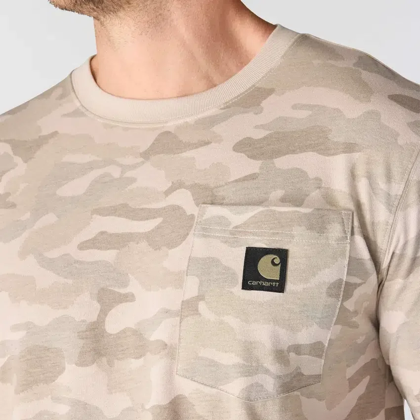 Irvine afslappet pasform camouflage skjorte til mænd