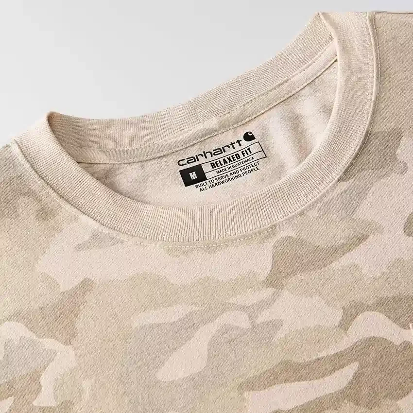 Irvine afslappet pasform camouflage skjorte til mænd