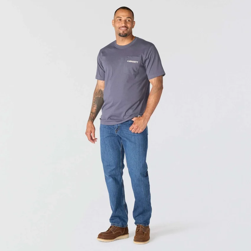 Irvine afslappet pasform T-shirt for mænd