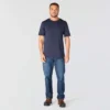 Irvine T-shirt med afslappet pasform og løse ærmer til mænd