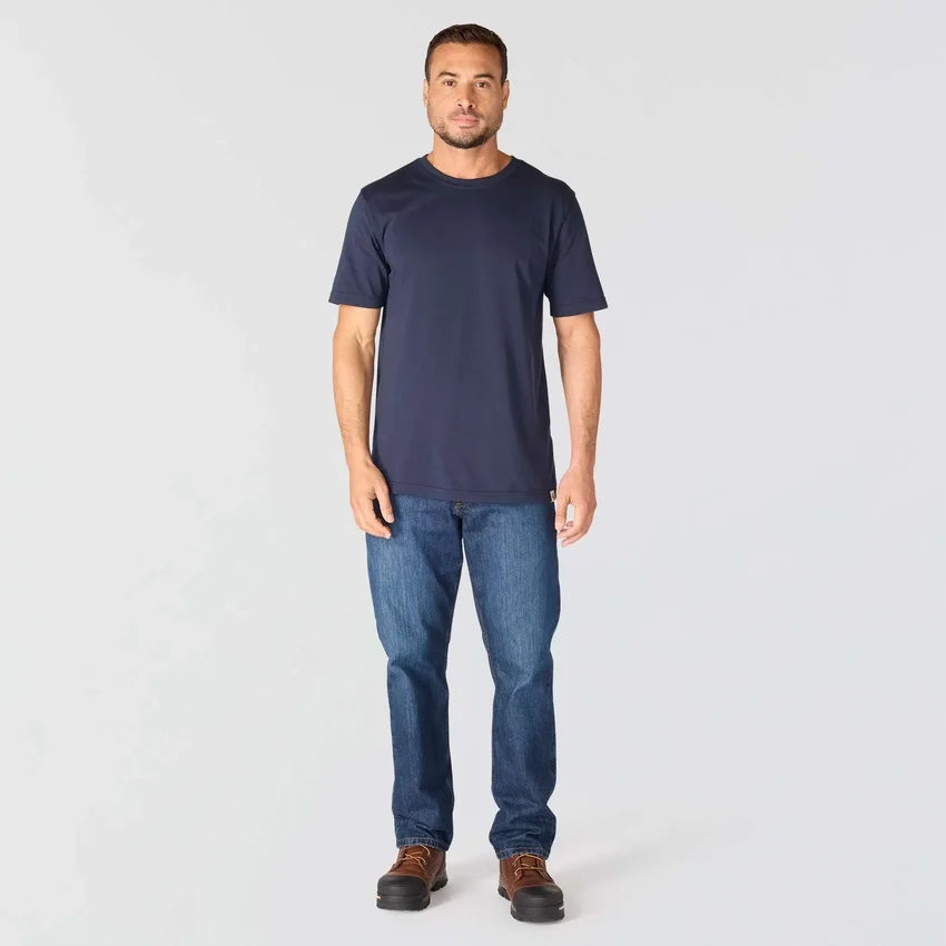 Irvine T-shirt med afslappet pasform og løse ærmer til mænd