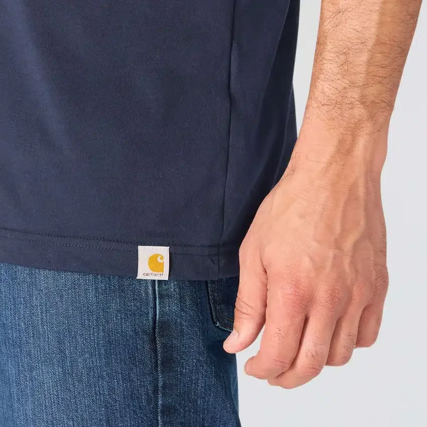 Irvine T-shirt med afslappet pasform og løse ærmer til mænd