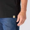 Irvine T-shirt med afslappet pasform og løse ærmer til mænd