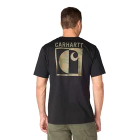 Irvine T-shirt med camo-grafik i afslappet pasform til mænd