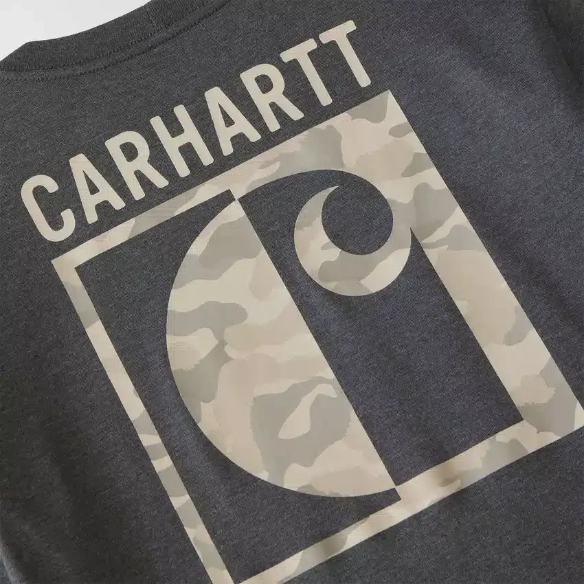 Irvine T-shirt med camo-grafik i afslappet pasform til mænd