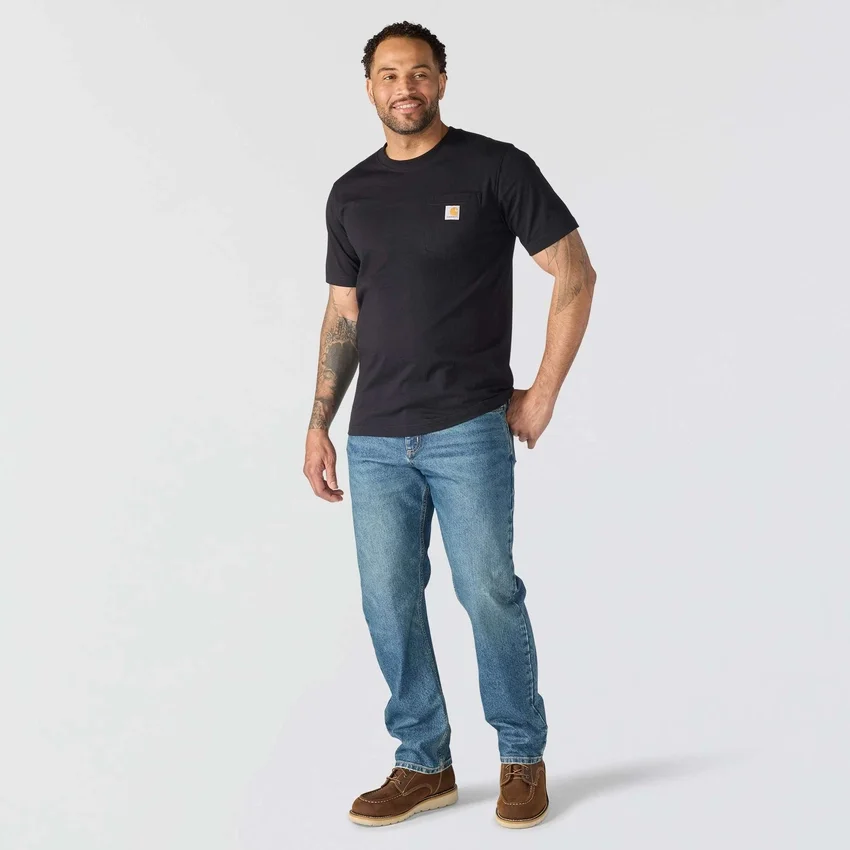 Irvine T-shirt med guitar-grafik i afslappet pasform til mænd