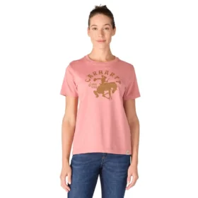 Irvine T-shirt med hestemotiv i afslappet pasform til kvinder