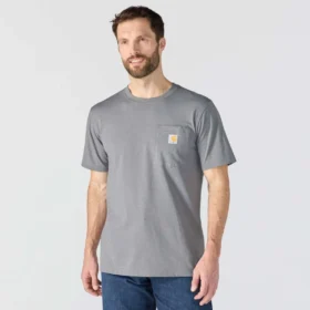 Irvine T-shirt med løs pasform og ørneprint til mænd