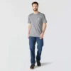 Irvine T-shirt med løs pasform og ørneprint til mænd