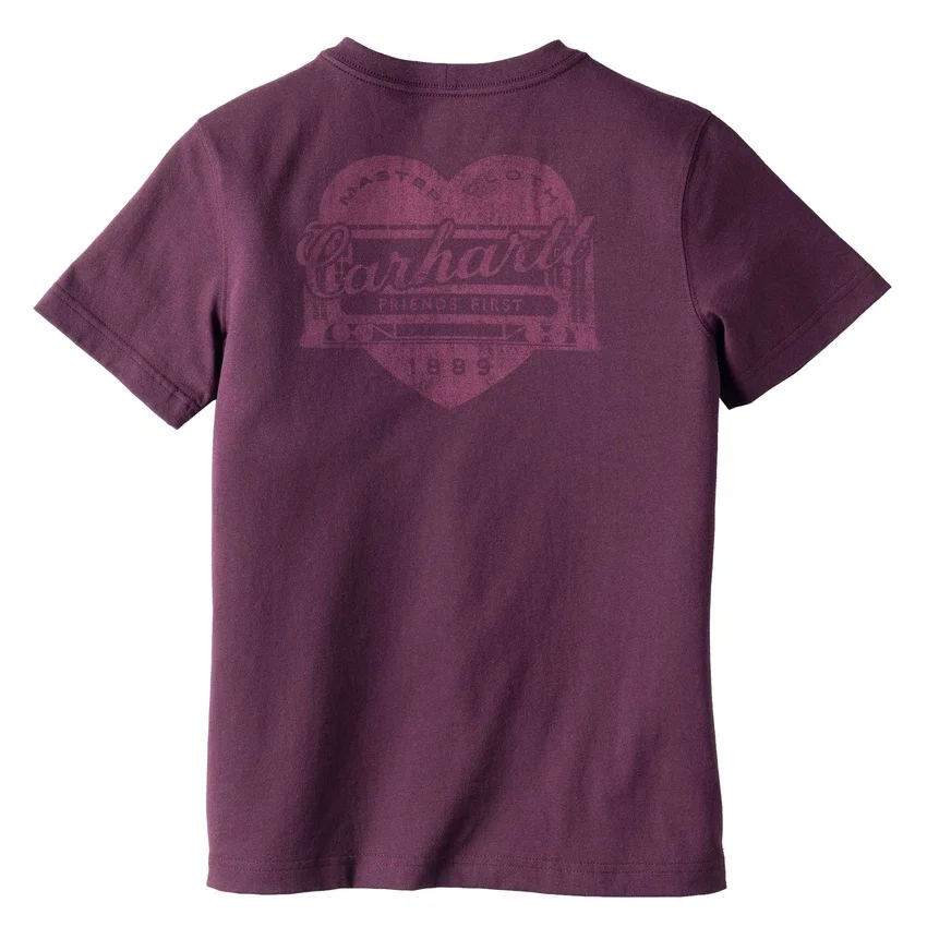 Irvine T-shirt til kvinder med afslappet pasform og Heritage Heart-grafik