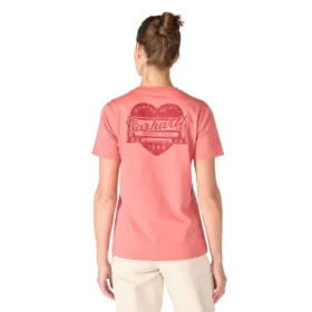 Irvine T-shirt til kvinder med afslappet pasform og Heritage Heart-grafik