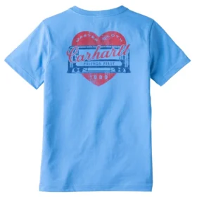Irvine T-shirt til kvinder med afslappet pasform og Heritage Heart-grafik