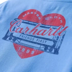Irvine T-shirt til kvinder med afslappet pasform og Heritage Heart-grafik