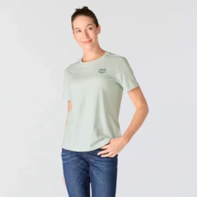 Irvine T-shirt til kvinder med afslappet pasform og Heritage Heart-grafik