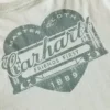 Irvine T-shirt til kvinder med afslappet pasform og Heritage Heart-grafik