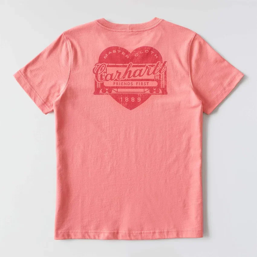 Irvine T-shirt til kvinder med afslappet pasform og Heritage Heart-grafik