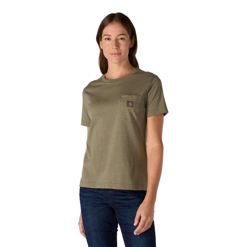 Irvine T-shirt til kvinder med afslappet pasform og lommer