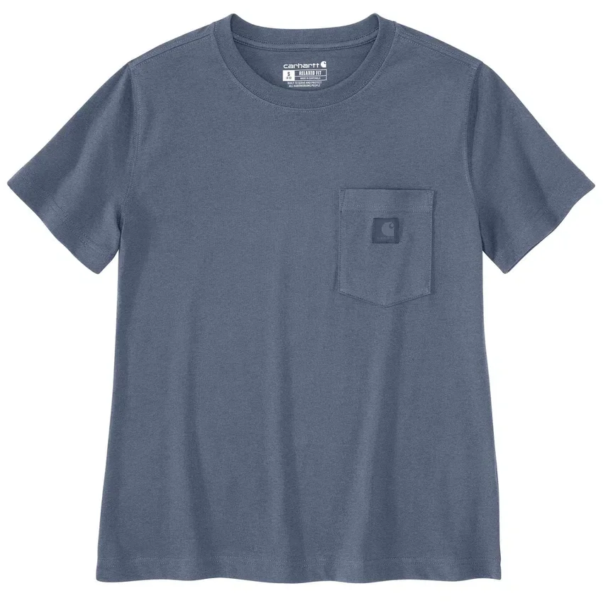 Irvine T-shirt til kvinder med afslappet pasform og lommer