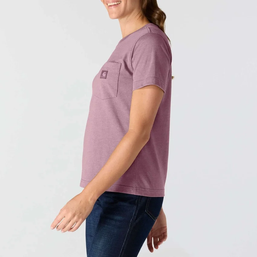 Irvine T-shirt til kvinder med afslappet pasform og lommer