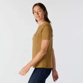 Irvine T-shirt til kvinder med afslappet pasform og lommer