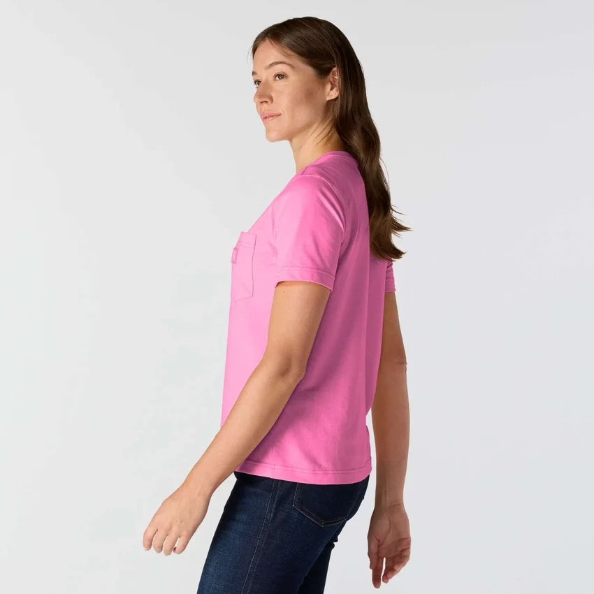 Irvine T-shirt til kvinder med afslappet pasform og lommer