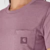 Irvine T-shirt til kvinder med afslappet pasform og lommer