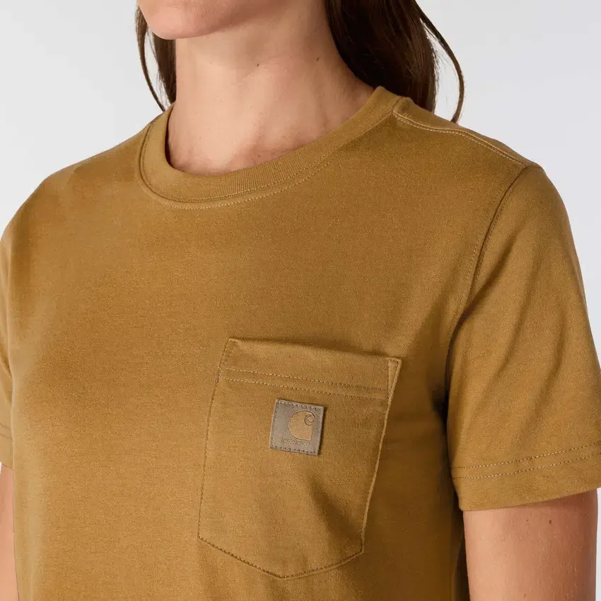 Irvine T-shirt til kvinder med afslappet pasform og lommer