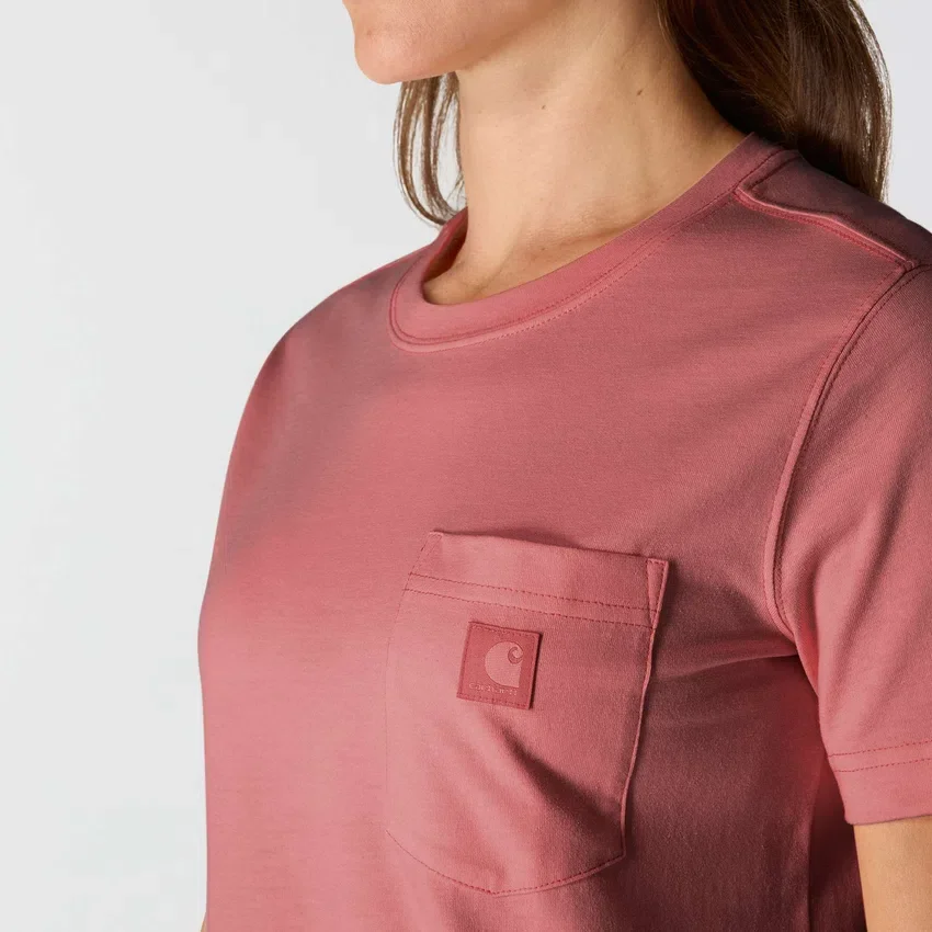 Irvine T-shirt til kvinder med afslappet pasform og lommer