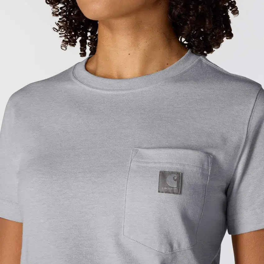 Irvine T-shirt til kvinder med afslappet pasform og lommer