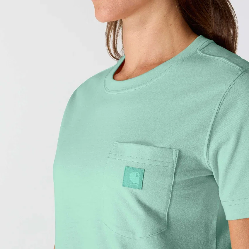 Irvine T-shirt til kvinder med afslappet pasform og lommer