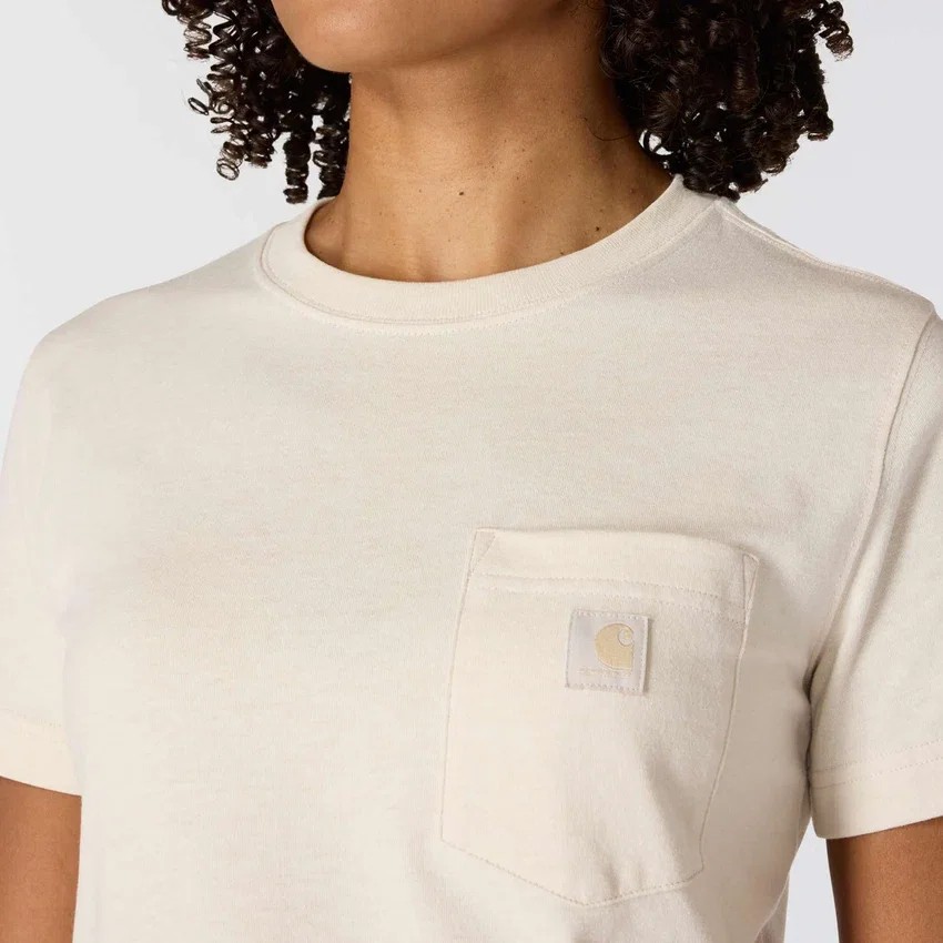 Irvine T-shirt til kvinder med afslappet pasform og lommer