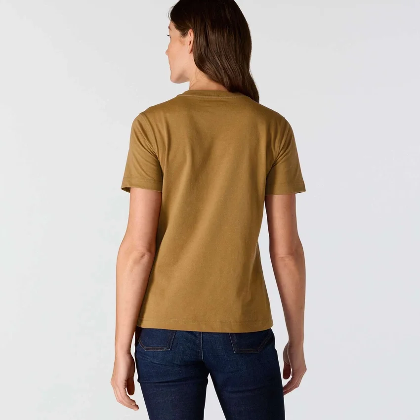 Irvine T-shirt til kvinder med afslappet pasform og lommer