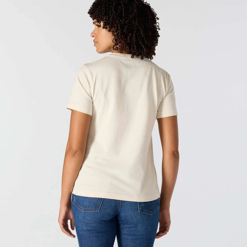 Irvine T-shirt til kvinder med afslappet pasform og lommer