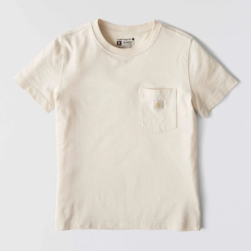 Irvine T-shirt til kvinder med afslappet pasform og lommer