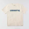 Irvine T-shirt til mænd med afslappet pasform og lagdelt logo