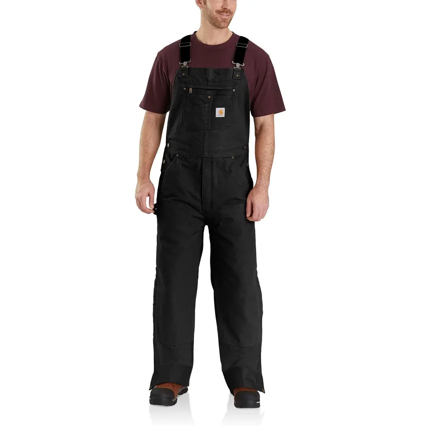Isolerede overalls til mænd i vasket duck-stof