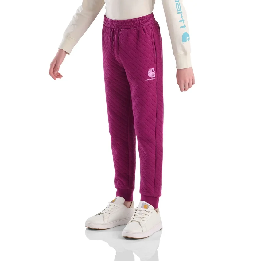 Jersey-sweatpants med logo og elastisk linning til piger (børn/unge)