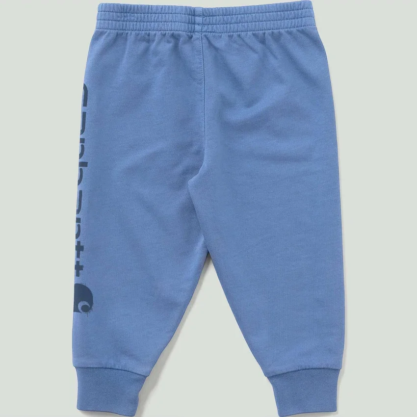 Joggingbukser til drenge med elastisk linning, nyudviklet design og farvet logo (spædbørn/småbørn)