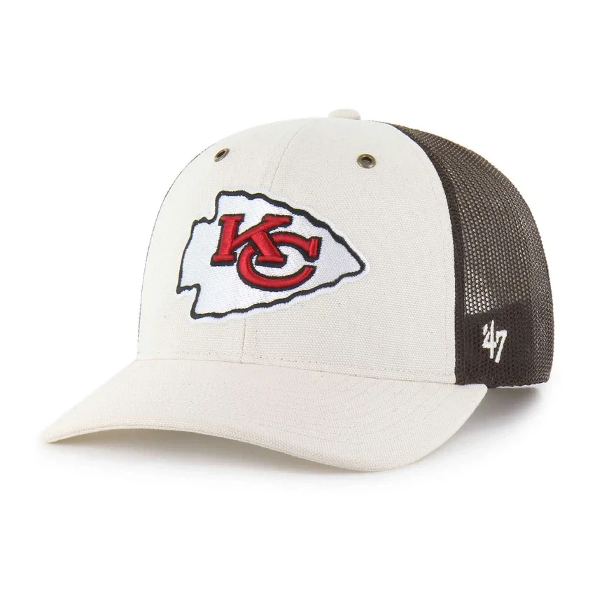 Kansas City Chiefs '47 ufarvet trucker-kasket i afslappet pasform