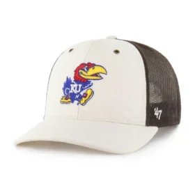 Kansas Jayhawks '47 ufarvet trucker-kasket
