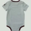 Kortærmet body med hundemotiv til drenge (baby)