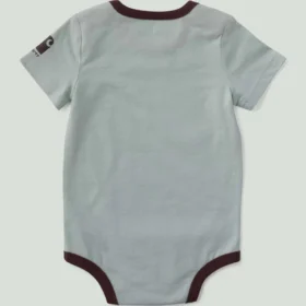 Kortærmet body med hundemotiv til drenge (baby)