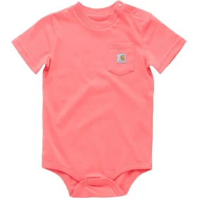 Kortærmet body med lomme til børn (baby)