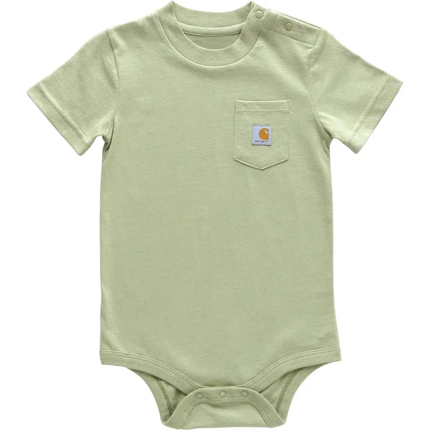 Kortærmet body med lomme til børn (baby)