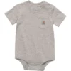 Kortærmet body med lomme til børn (baby)
