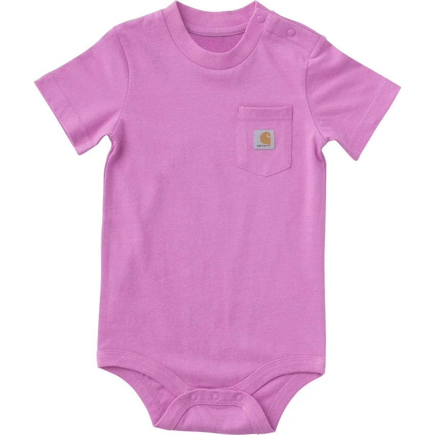 Kortærmet body med lomme til børn (baby)